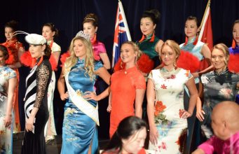 MODELS CELEBRATE AUSTRALIA/CHINA BUSINESSES AT NSW PARLIAMENT HOUSE